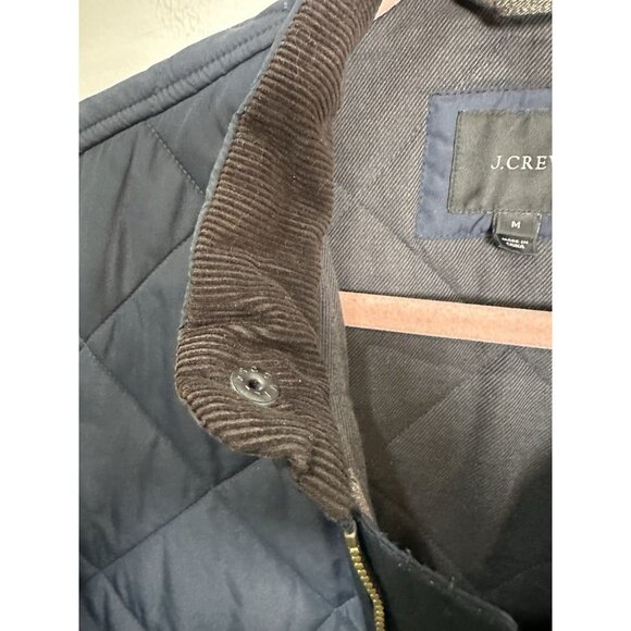 J.CREW Men's Sussex Quilted Jacket Size Medium Winter Coat Preppy Classic - Picture 5 of 14